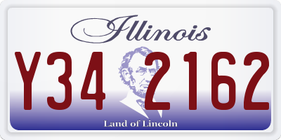 IL license plate Y342162