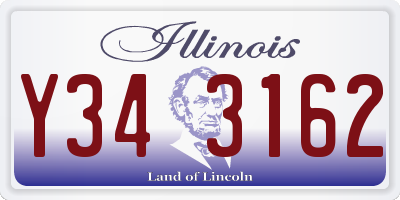 IL license plate Y343162