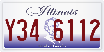 IL license plate Y346112