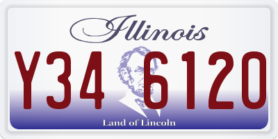 IL license plate Y346120