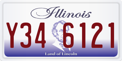 IL license plate Y346121