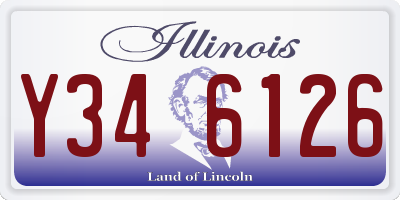 IL license plate Y346126