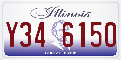 IL license plate Y346150