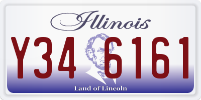 IL license plate Y346161