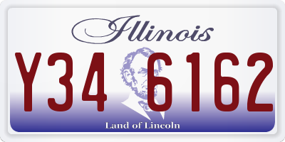 IL license plate Y346162