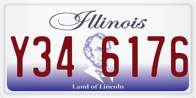 IL license plate Y346176