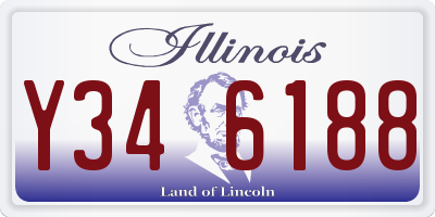 IL license plate Y346188