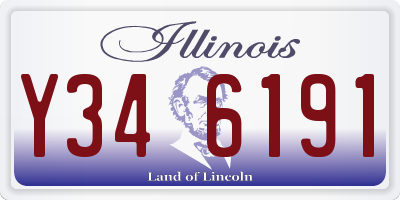 IL license plate Y346191