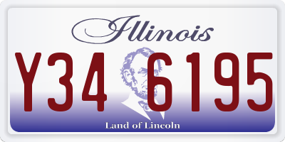 IL license plate Y346195