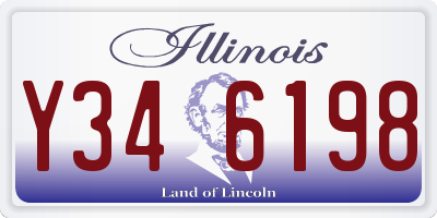 IL license plate Y346198