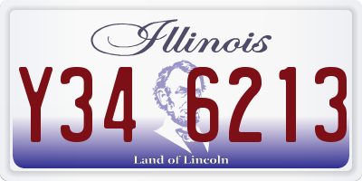IL license plate Y346213