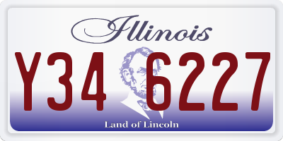 IL license plate Y346227