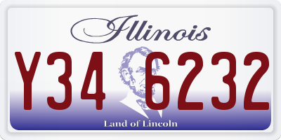 IL license plate Y346232