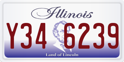 IL license plate Y346239