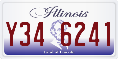 IL license plate Y346241