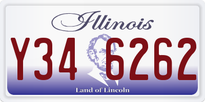 IL license plate Y346262