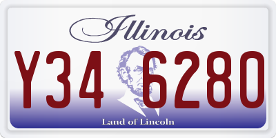 IL license plate Y346280