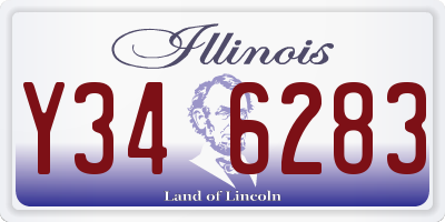 IL license plate Y346283