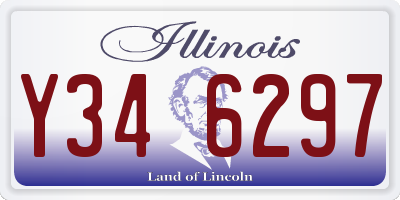 IL license plate Y346297