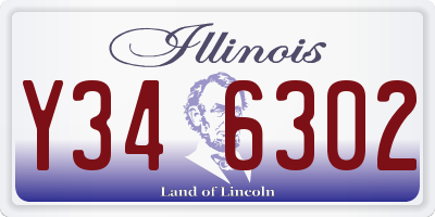 IL license plate Y346302