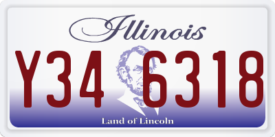 IL license plate Y346318