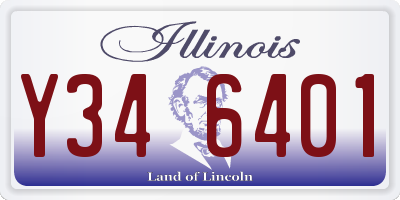 IL license plate Y346401