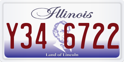 IL license plate Y346722