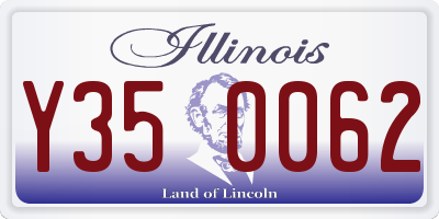 IL license plate Y350062