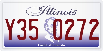 IL license plate Y350272