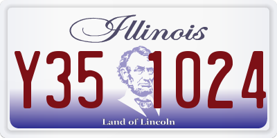 IL license plate Y351024