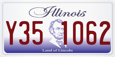 IL license plate Y351062