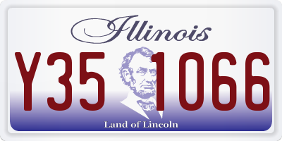 IL license plate Y351066