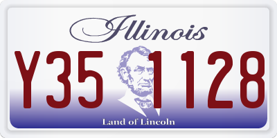 IL license plate Y351128