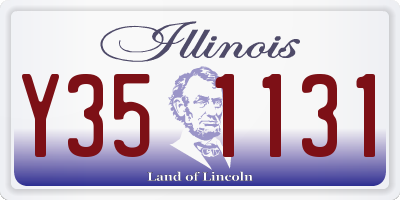 IL license plate Y351131
