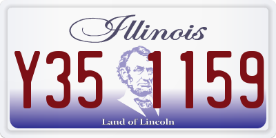 IL license plate Y351159