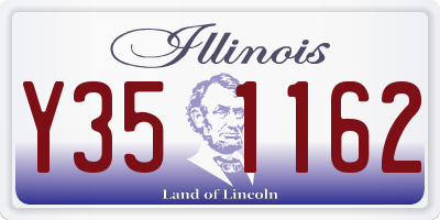 IL license plate Y351162
