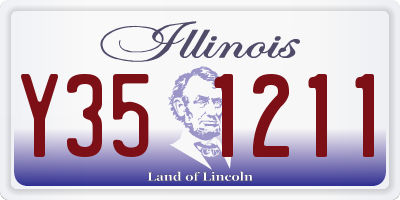 IL license plate Y351211