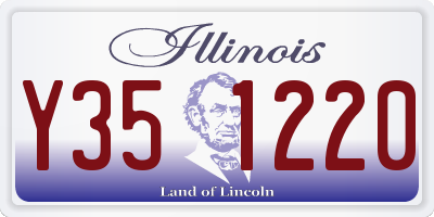 IL license plate Y351220