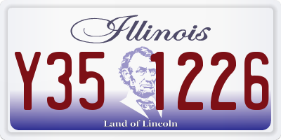 IL license plate Y351226