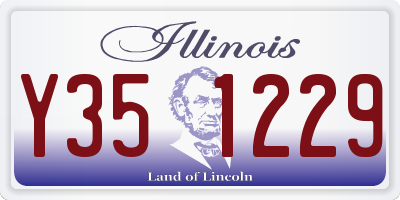 IL license plate Y351229