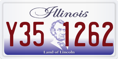 IL license plate Y351262