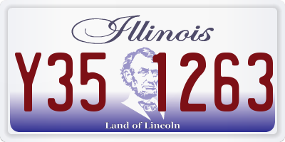 IL license plate Y351263