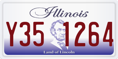 IL license plate Y351264