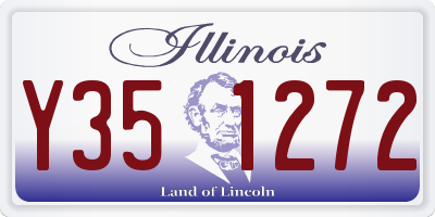 IL license plate Y351272