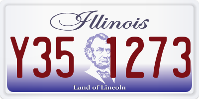 IL license plate Y351273