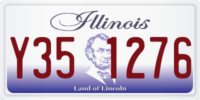 IL license plate Y351276