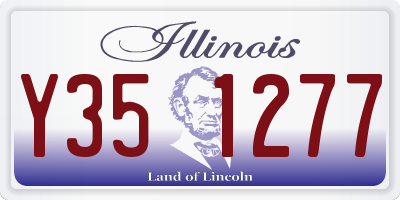 IL license plate Y351277
