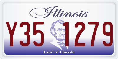 IL license plate Y351279