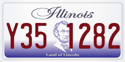 IL license plate Y351282