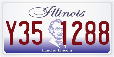 IL license plate Y351288